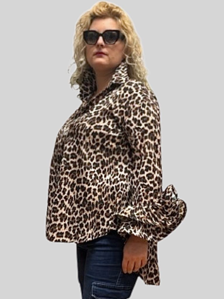 Camicia animalier