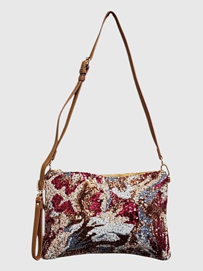 Pochette con paillettes
