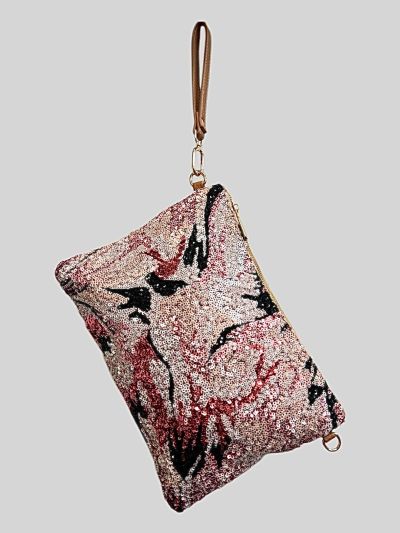 Pochette con paillettes